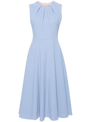Emilia Wickstead Marlen crepe midi dress - Blue