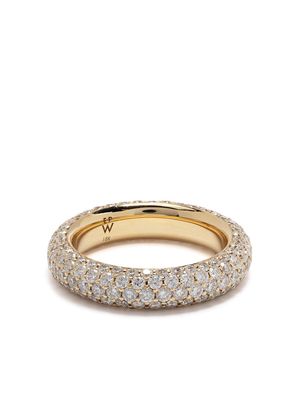 EMILY P. WHEELER 18kt yellow gold Puffy diamond ring