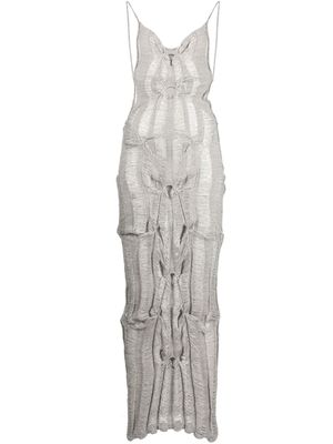 Emma Gudmundson hook up maxi dress - Grey
