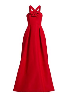 Emma Silk Sleeveless Gown