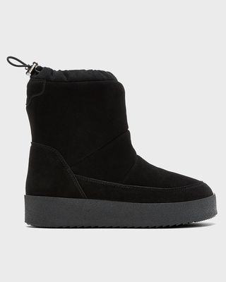 Emmet Suede Shearling Snow Boots
