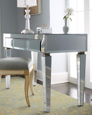 Emory Mirrored Desk