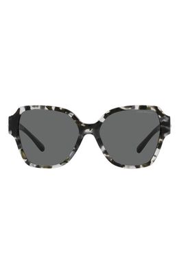 Emporio Armani 54mm Square Sunglasses in Dark Grey