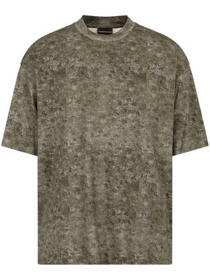 Emporio Armani ASV lyocell-blend T-shirt - Green