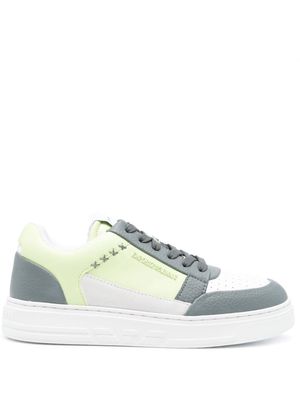 Emporio Armani ASV Regenerated leather sneakers - Green