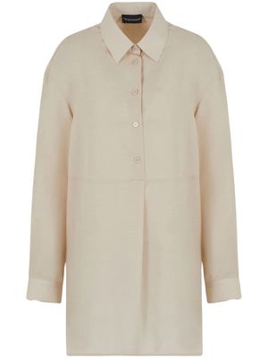 Emporio Armani button-front blouse - Neutrals