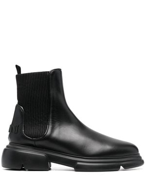 Emporio Armani chunky-sole chelsea boots - Black