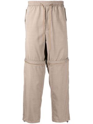 Emporio Armani convertible cargo trousers - Brown
