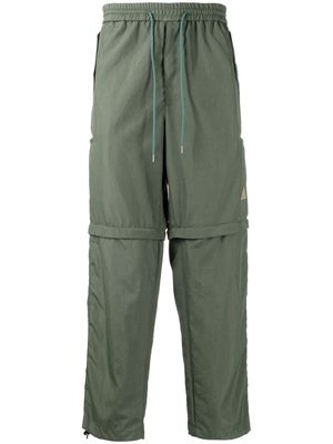 Emporio Armani convertible cargo trousers - Green