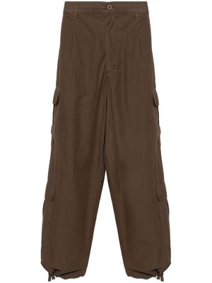 Emporio Armani cotton cargo pants - Brown