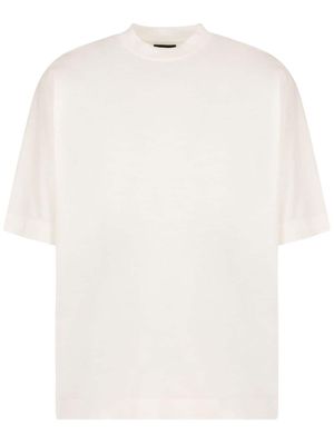 Emporio Armani crew neck relaxed-fit T-shirt - Neutrals