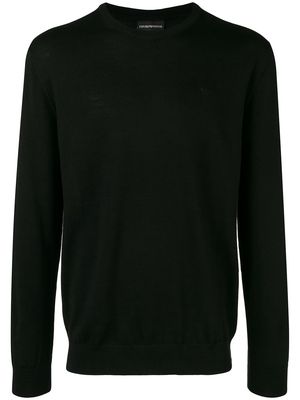 Emporio Armani Crew neck sweater - Black