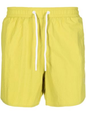 Emporio Armani drawstring swimming shorts - Yellow