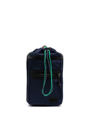 Emporio Armani drawstring top body pack - Blue