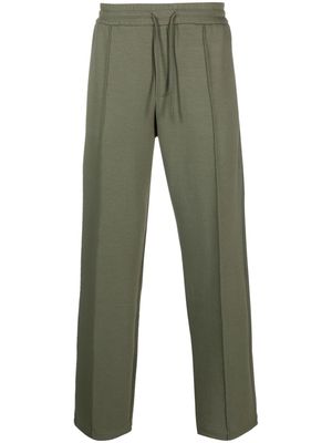 Emporio Armani drawstring-waistband track pants - Green