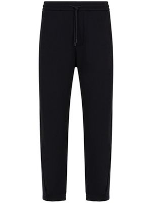 Emporio Armani elasticated-waist track pants - Black