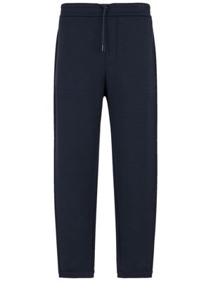 Emporio Armani elasticated-waist track pants - Blue