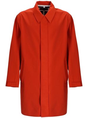 Emporio Armani Essential water-resistant trench-coat - Red