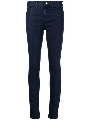 Emporio Armani high-rise skinny-fit jeans - Blue