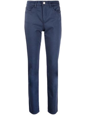 Emporio Armani high-waist skinny jeans - Blue