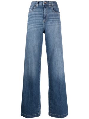Emporio Armani high-waisted jeans - Blue