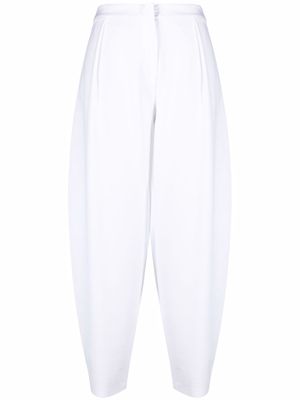 Emporio Armani high-waisted tapered trousers