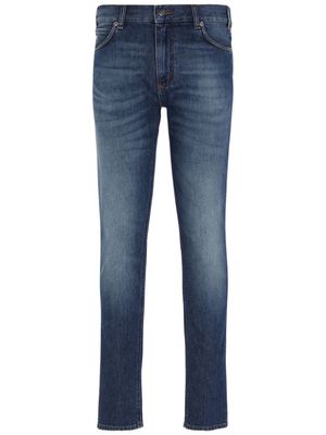 Emporio Armani J16 low-rise slim-fit jeans - Blue