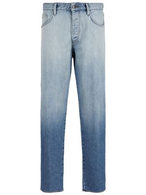 Emporio Armani J72 mid-rise slim jeans - Blue