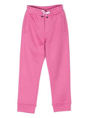 Emporio Armani Kids logo-print drawstring track pants - Pink