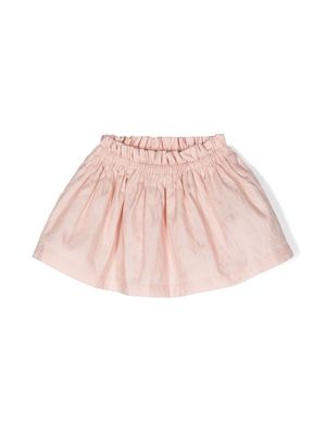 Emporio Armani Kids monogram-jacquard cotton skirt - Pink