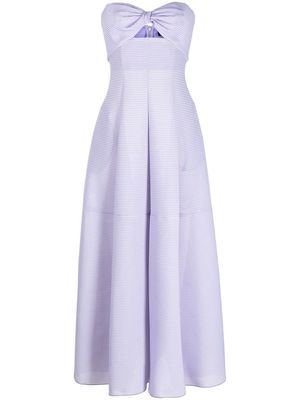 Emporio Armani Lilla long dress - Purple