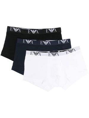 Emporio Armani logo-waistband boxers - White