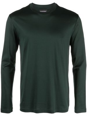Emporio Armani long-sleeve T-shirt - Green