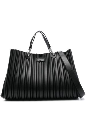 Emporio Armani medium MyEA tote bag - Black