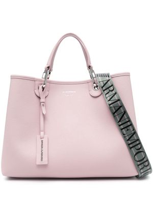 Emporio Armani medium MyEA tote bag - Pink