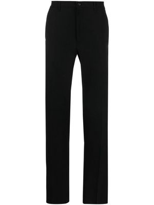 Emporio Armani mid-rise slim fit trousers - Black