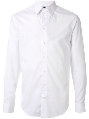 Emporio Armani plain shirt - White
