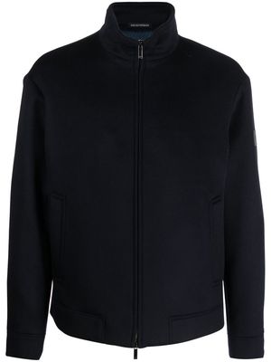 Emporio Armani quilted sports jacket - Blue