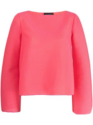 Emporio Armani round-neck long-sleeve jumper - Pink