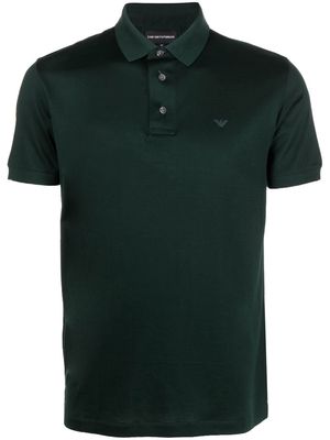 Emporio Armani short-sleeve polo shirt - Green
