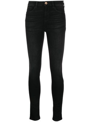 Emporio Armani skinny-cut leg jeans - Black