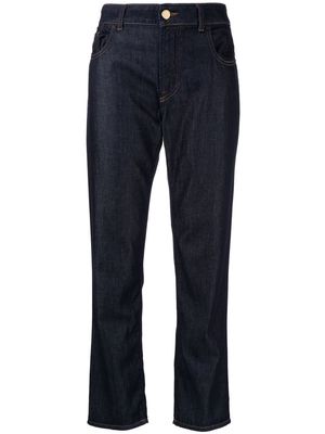 Emporio Armani straight-cut leg jeans - Blue