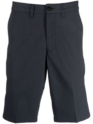 Emporio Armani straight-leg Bermuda shorts - Blue