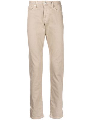 Emporio Armani straight-leg trousers - Brown