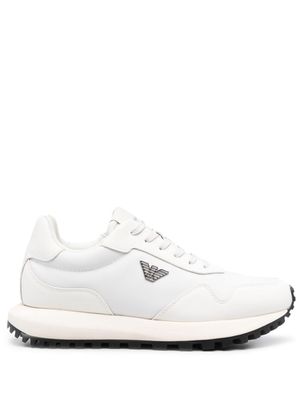 Emporio Armani Sustainability Values low-top sneakers - White