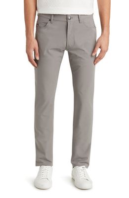 Emporio Armani Techno Five-Pocket Pants in Solid Medium Grey
