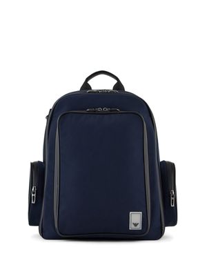 Emporio Armani Travel Essentials backpack - Blue