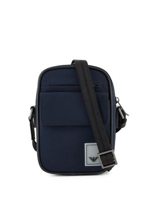 Emporio Armani Travel Essentials messenger bag - Blue