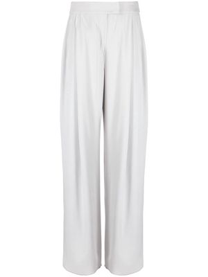 Emporio Armani wide-leg tailored trousers - Grey