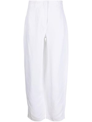 Emporio Armani wide-leg trousers - White